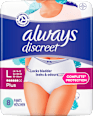 discreet Pants Inkontinenz Gr. L Plus  always