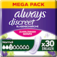 discreet Einlagen Inkontinenz Normal Mega Pack always