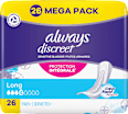 discreet Einlagen Inkontinenz Long Mega Pack always