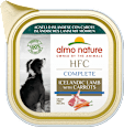 Cibo umido per cani HFC COMPLETE vaschetta con agnello islandese e carote almo nature