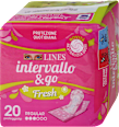 Proteggislip intervallo & go Fresh Regular ripiegati  LINES