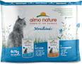 Cibo per gatti adulti Holistic Sterilised con merluzzo e pollo almo nature