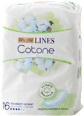 Assorbenti giorno anatomici distesi LINES