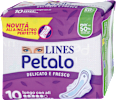 Petalo assorbenti lunghi con ali LINES