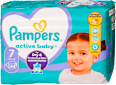 active baby pelene, veličina 7 (15+kg) Pampers active baby