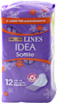 Assorbenti Idea Sottile con ali ripiegati LINES