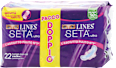 Assorbenti Seta Ultra Lungo con ali pacco doppio LINES