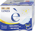 Assorbenti è in lactifless notte con ali LINES