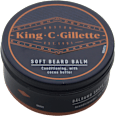 Balsamo delicato barba con burro di cacao, olio di argan e burro di karité King. C. Gillette