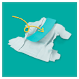 Scutece numărul 3, 6-10kg Pampers active baby