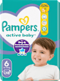 Plienky veľkosť 6 (13 - 18 kg) Pampers active baby