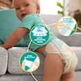 Plienky veľkosť 3 (6 - 10 kg) Pampers active baby