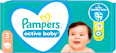 Scutece numărul 3, 6-10kg Pampers active baby