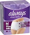 discreet Pants Inkontinenz Plus Gr. M, Vorteilspack (4x9 St) always