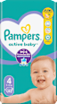 Plienky veľkosť 4 (9 - 14 kg) Pampers active baby