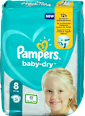 baby-dry Windeln Gr. 8 (17+ kg) Pampers