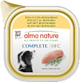 Cibo umido per cani con pollo e rosmarino almo nature