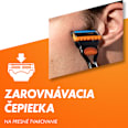 Pánsky holiaci strojček Fusion5 + 2 náhradné hlavice Gillette