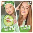 Haarmaske Avocado, Hair mask + cap Bear Fruits