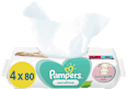 Vlhčené utierky Sensitive - 4 x 80 Pampers