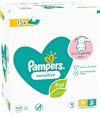 Vlažni robčki sensitive, XXL pakiranje, 15 x 80 Pampers