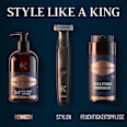 Bartwaschgel King. C. Gillette