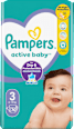 Plenice Ultra Protection, velikost 3 (6-10 kg) Pampers active baby