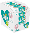 Nedves törlőkendő, Sensitive 15x80db Pampers