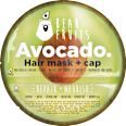 Haarmaske Avocado, Hair mask + cap Bear Fruits