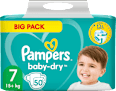 Windeln Baby Dry Gr. 7 Extra Large (15+ kg), Doppelpack Pampers