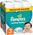 Plienky veľkosť 3 (6 - 10 kg) Monthly Box Pampers active baby
