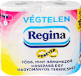 Toalettpapír, Végtelen, 4 tekercs, 2 rétegű Regina