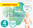 Plenice velikost 4 - mesečno pakiranje (9-14 kg) Pampers Harmonie