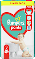 Pelene-gaćice jumbo pack vel. 3 (6-11 kg) Pampers