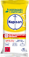 Salviette disinfettanti sgrassanti al limone Napisan