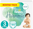 Plenice velikost 3 - mesečno pakiranje (6-10 kg) Pampers Harmonie
