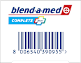 Zahnpasta Complete Plus Schutz & Reinigung blend-a-med