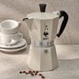 Bialetti Moka Express Classic (270ml), creme/schwarz Dekorieren & Einrichten