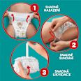 plenkové kalhotky, měsíční box velikost 6 Pampers active baby