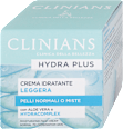 Crema viso idratante leggera Hydra Plus  CLINIANS