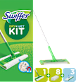 Štartovacia súprava mopu na suché aj mokré čistenie Dry + Wet Kit Swiffer
