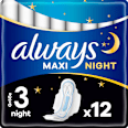 Maxi-Binden mit Flügeln Maxi Night always