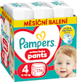 plenkové kalhotky, měsíční box, velikost 4 Pampers active baby