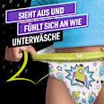 Pyjama Pants 4-7 Jahre (17-30 kg) rosa Ninjamas