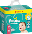 Windeln Baby Dry Gr.4+ Maxi Plus (10-15 kg), Big Pack Pampers