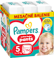Plienkové nohavičky veľkosť 5 (11 - 17 kg) Monthly Box Pampers active baby