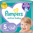 Plienky veľkosť 5 (11 - 16 kg) Pampers active baby