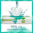 Nedves törlőkendő, Aqua, 3x48 db Pampers Harmonie