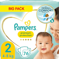 Windeln Premium Protection Gr. 2 Mini, New Baby (4-8 kg), Big Pack Pampers