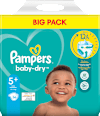 Windeln Baby Dry Gr.5+ Junior Plus (12-17 kg), Big Pack Pampers